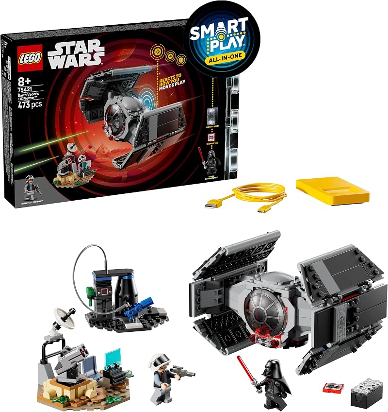 LEGO Star Wars 75421 SMART Play Darth Vader's TIE Fighter Set