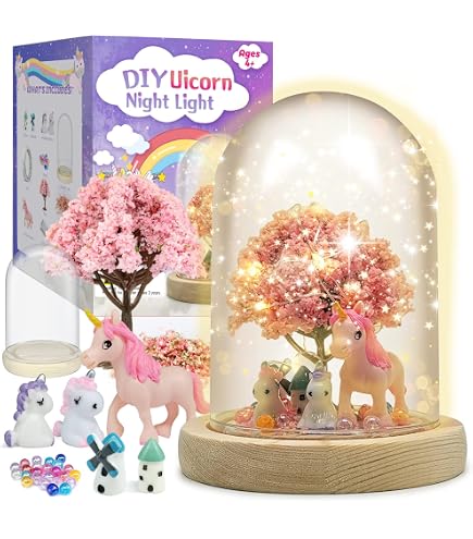 thumbnail image 2 of Make Your Own Dinosaur Night Light - DIY Light Kit Birthday Crafts Gifts Kids Dinosaur Terrarium Kit Kids Dinosaur Arts Crafts Christmas Gifts Kids Age 4 5 6 7 2 of 12