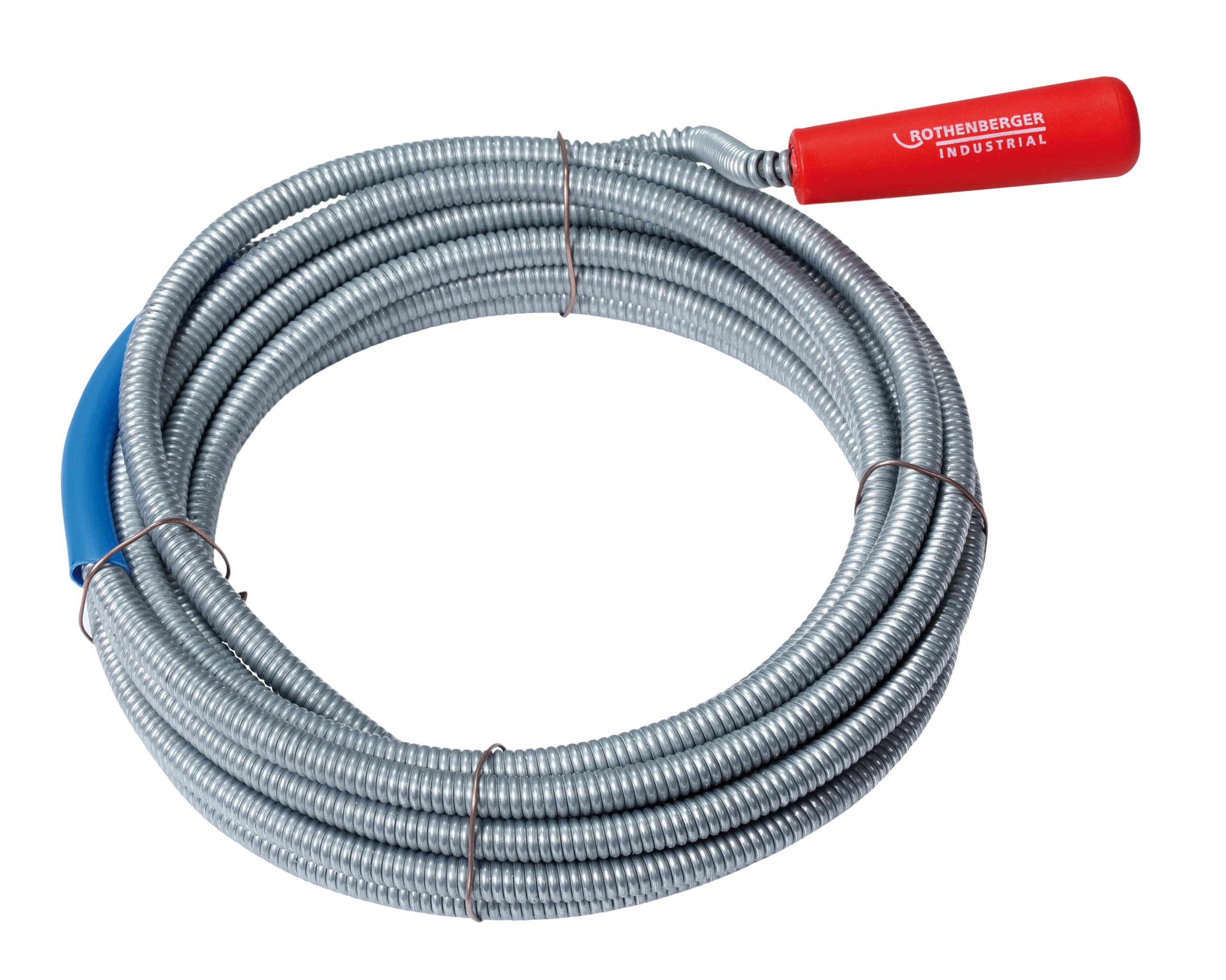 ROTHENBERGER Industrial Drain Cleaner Spiral with Retrieval bit Ø 9 mm, Length 7 mm