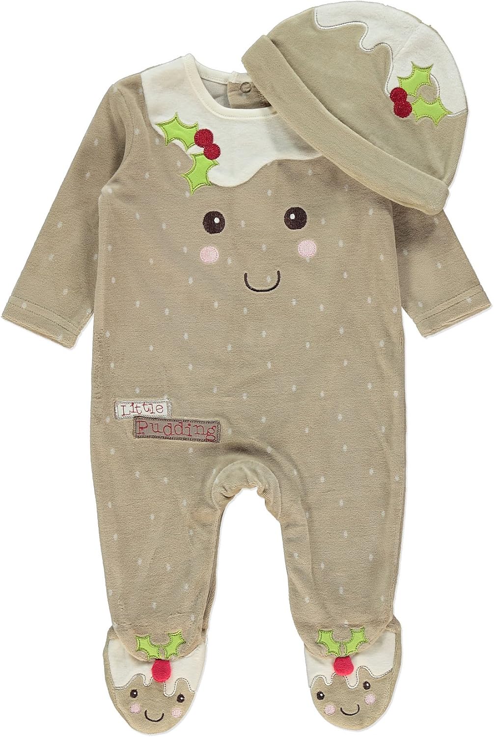 christmas pudding romper
