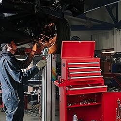 BIG RED Tool Box Portable Toolbox, 11" x 20.3" x