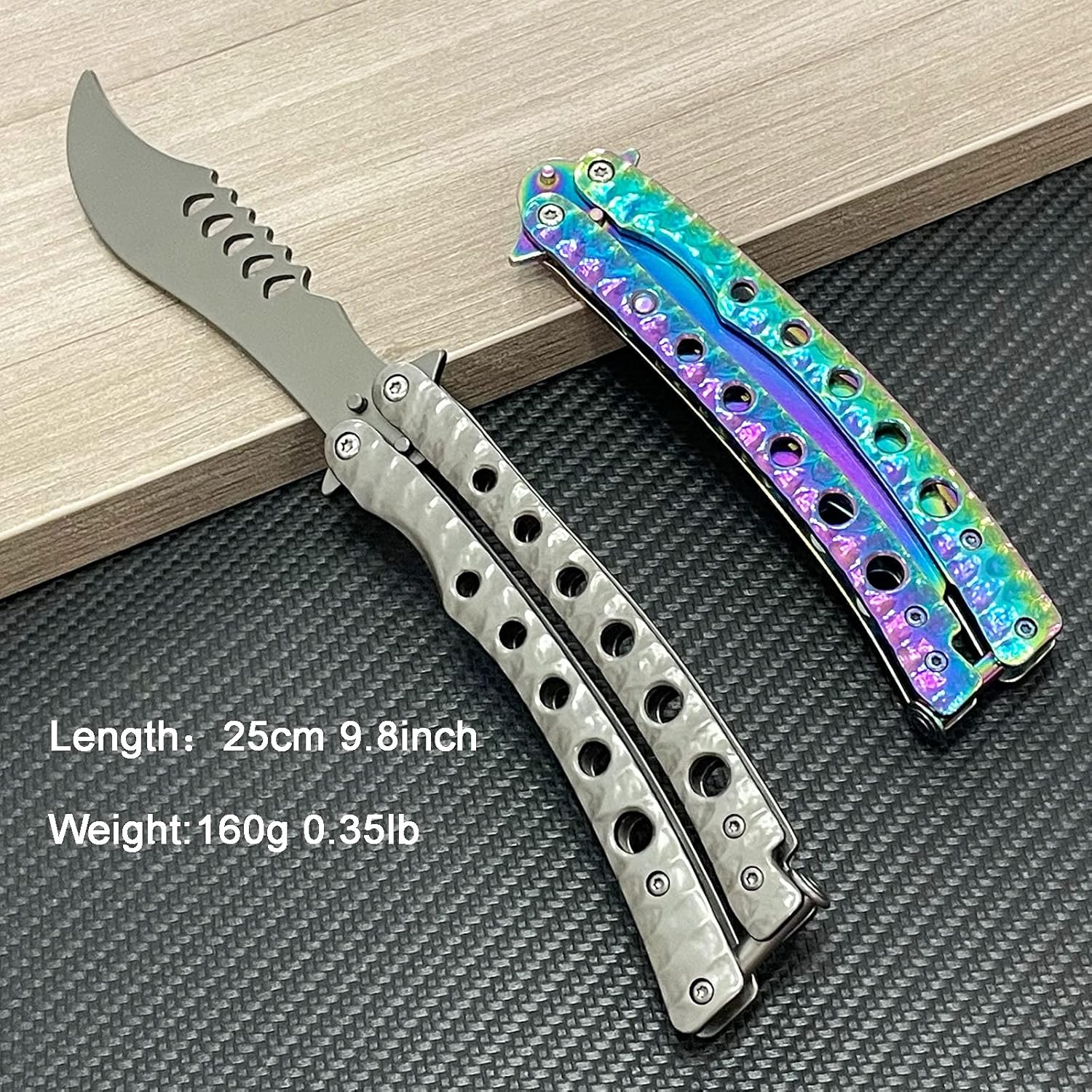 YZH GOAT Stainless Steel Steel Metal Folding Practice Training Tool Easy to Use for Beginners and Kids (Black) : Sports & Outdoors