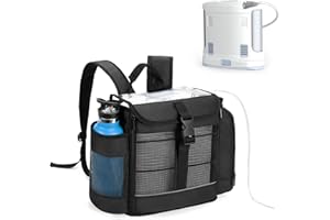 CURMIO Portable Oxygen Concentrator Backpack Compatible with Inogen One, Oxygo, Caire Units, SimplyGo Mini, POC Travel Bag