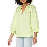 Trina Turk Womens Cotton Blouse