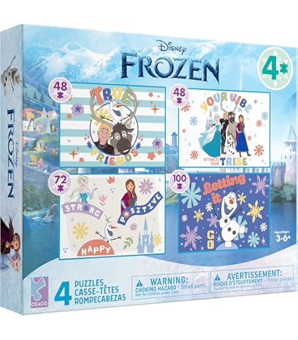 Amazon.com: Frozen Games Disney Frozen 2 48-Piece Surprise Puzzle
