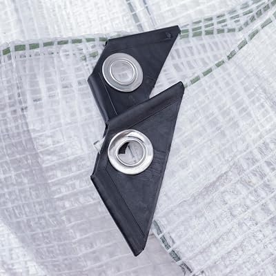 Cost Wise Clear Reinforced Tarpaulin 4m x 6m Garden Ground Sheet