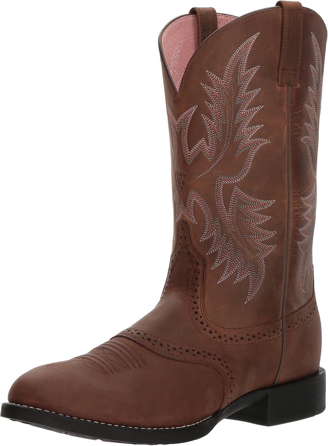 ARIAT Women's Heritage Stockman Western Boot, Driftwood Brown/Driftwood