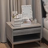 DancesCat Makeup Organizer Large 7 Compartments 2 Drawers ABS Vanity Storage view 5
