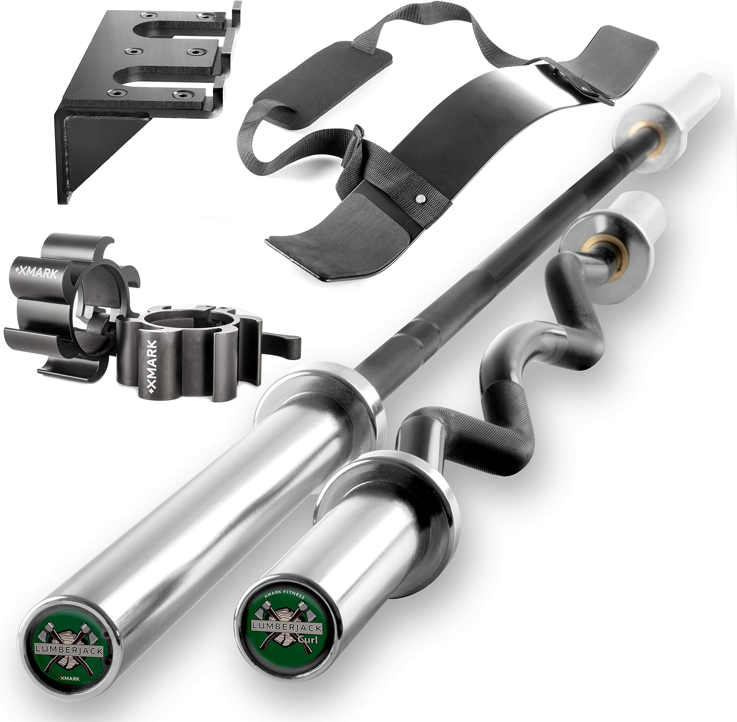 XMark Lumberjack 7' Olympic Bar and Olympic Curl Bar, Factory 2nds Very