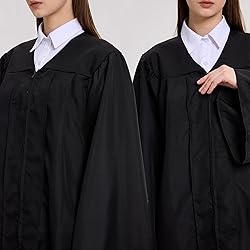 HX Graday Unisex Matte Graduation Gown,Choir Robes