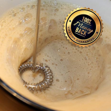 Nestpark Tragbarer Getrankemixer Klein Handlich Elektrisch Kabellos Batteriebetrieben Kugelsicher Keto Kaffeemixer Amazon De