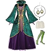 CICOCI Adult Witch Deluxe Velvet Costumes For Women Plus Size Teeth Cosplay Outfits Halloween Costume Women