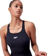 Speedo Women's Eco Endurance+ Medalist Swimsuit Athletic Fit Navy 34 view 6