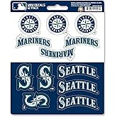 FANMATS 39357 Seattle Mariners Mini Decal 12-pk