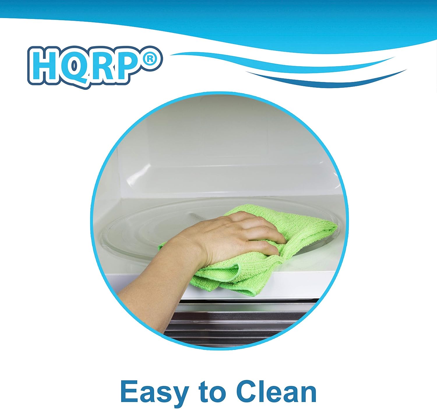 HQRP 10-1/2 inch Glass Turntable Tray compatible with Hamilton Beach 252100500497 HB-P90D23 HB-P90D23A HBP90D23 HB-P90D23AL-DJ Microwave Oven Cooking Plate 270mm 10.5" 10,5" Emerson Sunbeam Magic Chef: Kitchen & Dining