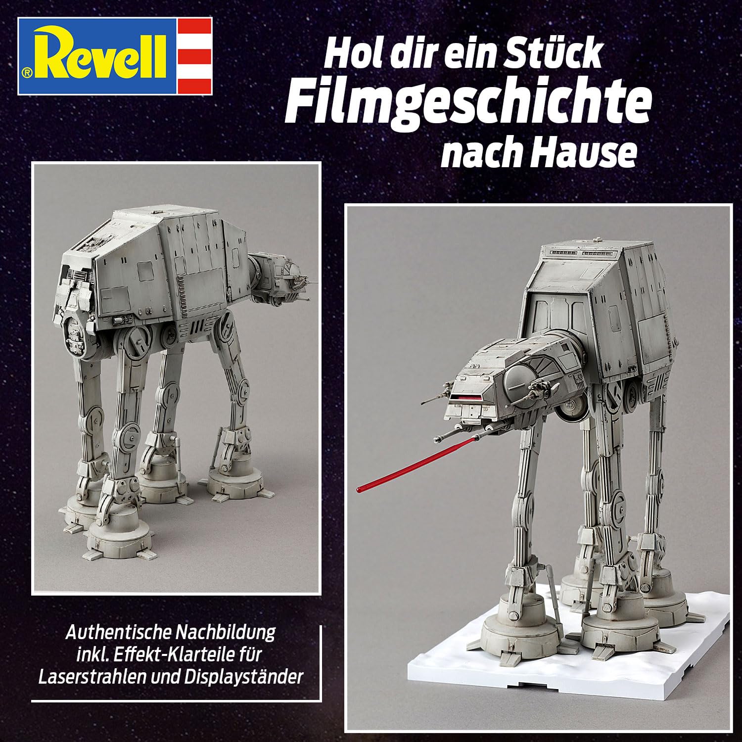 Revell / Bandai 1/144 Star Wars AT-AT Model Kit – New, Unassembled (EAN: 4009803012056)
