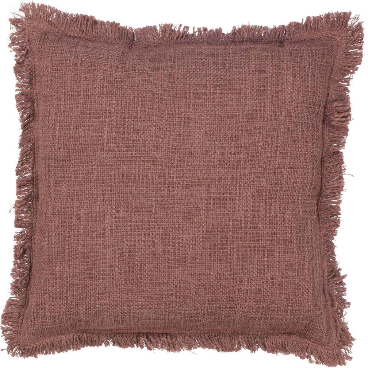 Dutch Decor Cushion sofia 45x45 cm plum Throw pillow Decorative