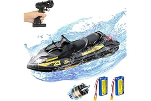 Cheerwing UDI023PRO Brushless RC Jet Boat for Adults, High Speed 25KM/H Remote Control Boat for Pools and Lakes