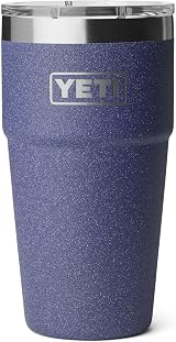 YETI Rambler 20 oz Cup Stackable Insulated with MagSlider Lid Moon Dust view 2