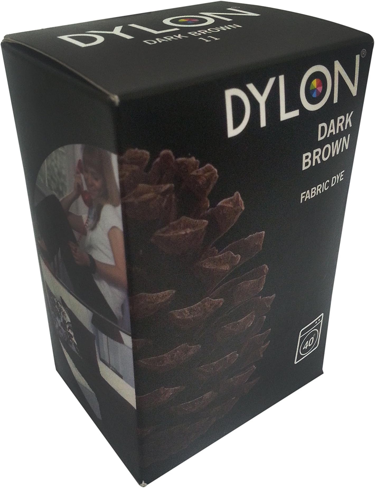 Fabric Dye DYE-MD-11 Dylon Machine Dye, Dark Brown