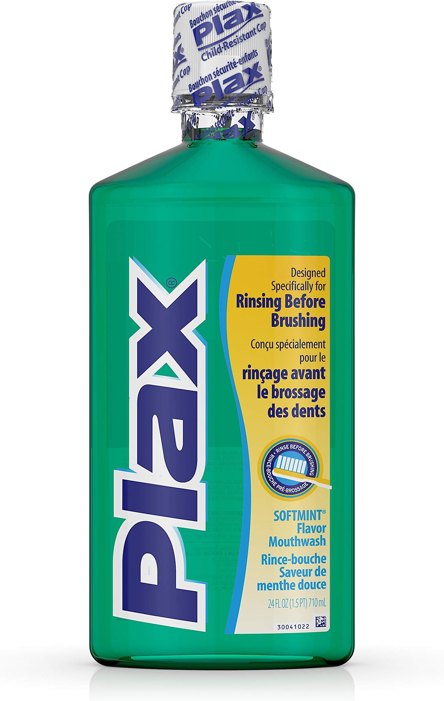 PlaxPlaque Loosening Rinse, Soft Mint 24 fl oz (3 Pack)