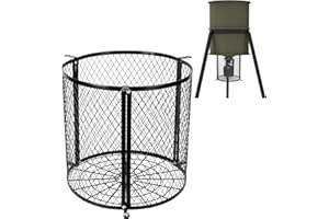 moonoom Deer Feeder Varmint Guard, 12.3” x 11.8”Varmint Cage for Feeders, Deer Feeder Cage for Hunting Keeping Wildlife Away from