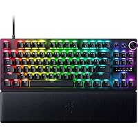 Razer Huntsman V3 Pro TKL Esports Gaming Keyboard: Analog Optical Switches - Razer Snap Tap - Rapid Trigger - Adjustable Actu