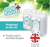 Safe Hands Hand Sanitiser Gel Alcohol Free 5 Litre Pack with 2 Pumps Star Brite view 7