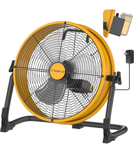 RYOBI Ventilador de cañón de aire híbrido inalábrico ONE+ de 18 V