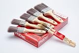 ProDec Premier Trade Synthetic Paint Brush Set 7 Piece with Free Sash Brushes
