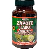 Zapote Blanco Cardiovascular Health Support Supplement | Suplemento de apoyo para la salud Cardiovascular Zapote Blanco 90 Capsules