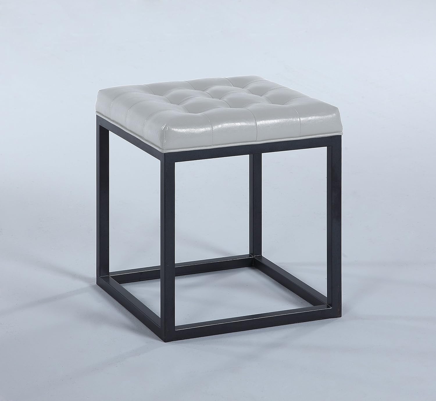 Best faux leather ottoman 17×17