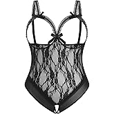 Avidlove Plus Size Lingerie Exotic Teddies Bodysuits One Piece Lace Babydoll Sleepwear