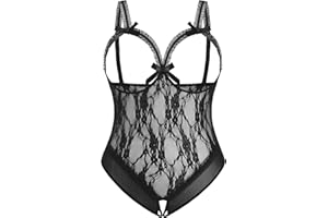 Avidlove Plus Size Lingerie Exotic Teddies Bodysuits One Piece Lace Babydoll Sleepwear