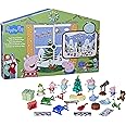 Peppa Pig Peppa’s Kids Advent Calendar, Contains 24 Surprise Toys, 4 Holiday Family Figures; Ages 3 and Up