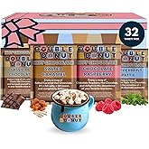 Gourmet Hot Cocoa Mix Variety Pack - Classic, Chocolate Raspberry, Salted Caramel, &amp; Peppermint Hot Chocolate Mix Sets - 32 Count