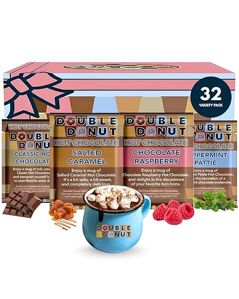 GOURMET HOT COCOA MIX VARIETY PACK – CLASSIC,...