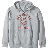 Harry Potter Hogwarts Alumni Crest Zip Hoodie
