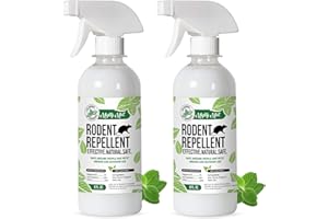 MIGHTY MINT 8oz Peppermint Oil Rodent Repellent Spray (2)