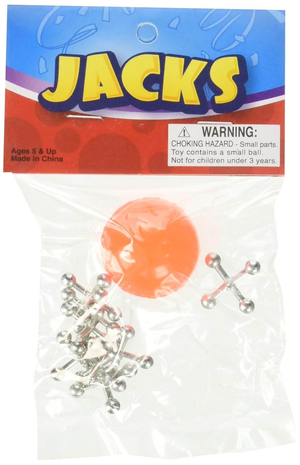 Metal Jacks With Ball 12 sets per unit Toys & Games