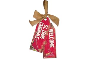 FAN CREATIONS MLB St. Louis Cardinals Unisex Saint (St.) Louis Cardinals Team Tags, Team Color, 12 inch