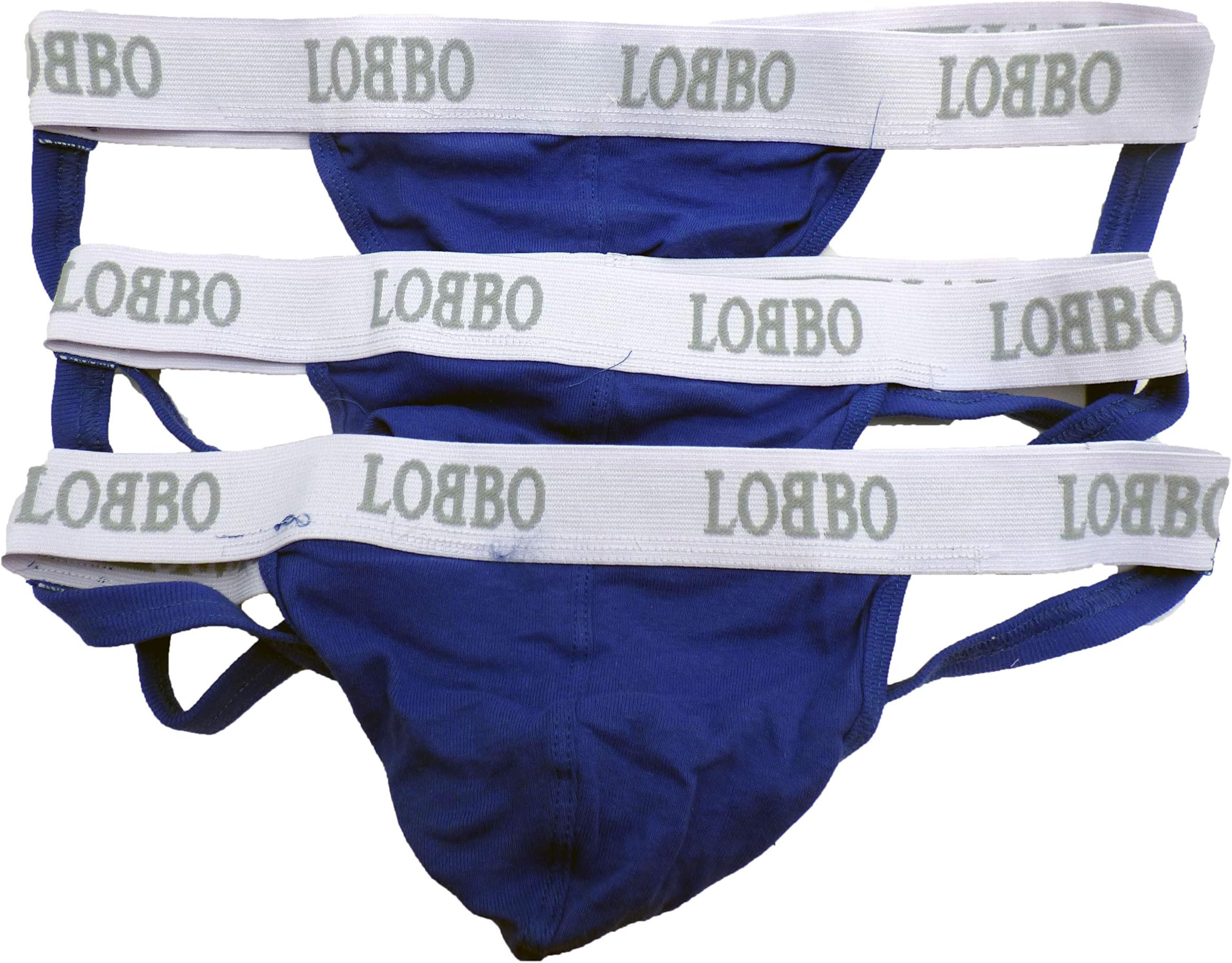 LOBBOJock Strap Men’s Underwear Cotton Up to 4XL Sexy Design for Sport Fashion