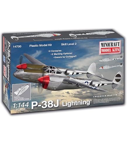 Amazon.com: Academy P-38 Lightning (J, Droopsnoot, Pathfinder