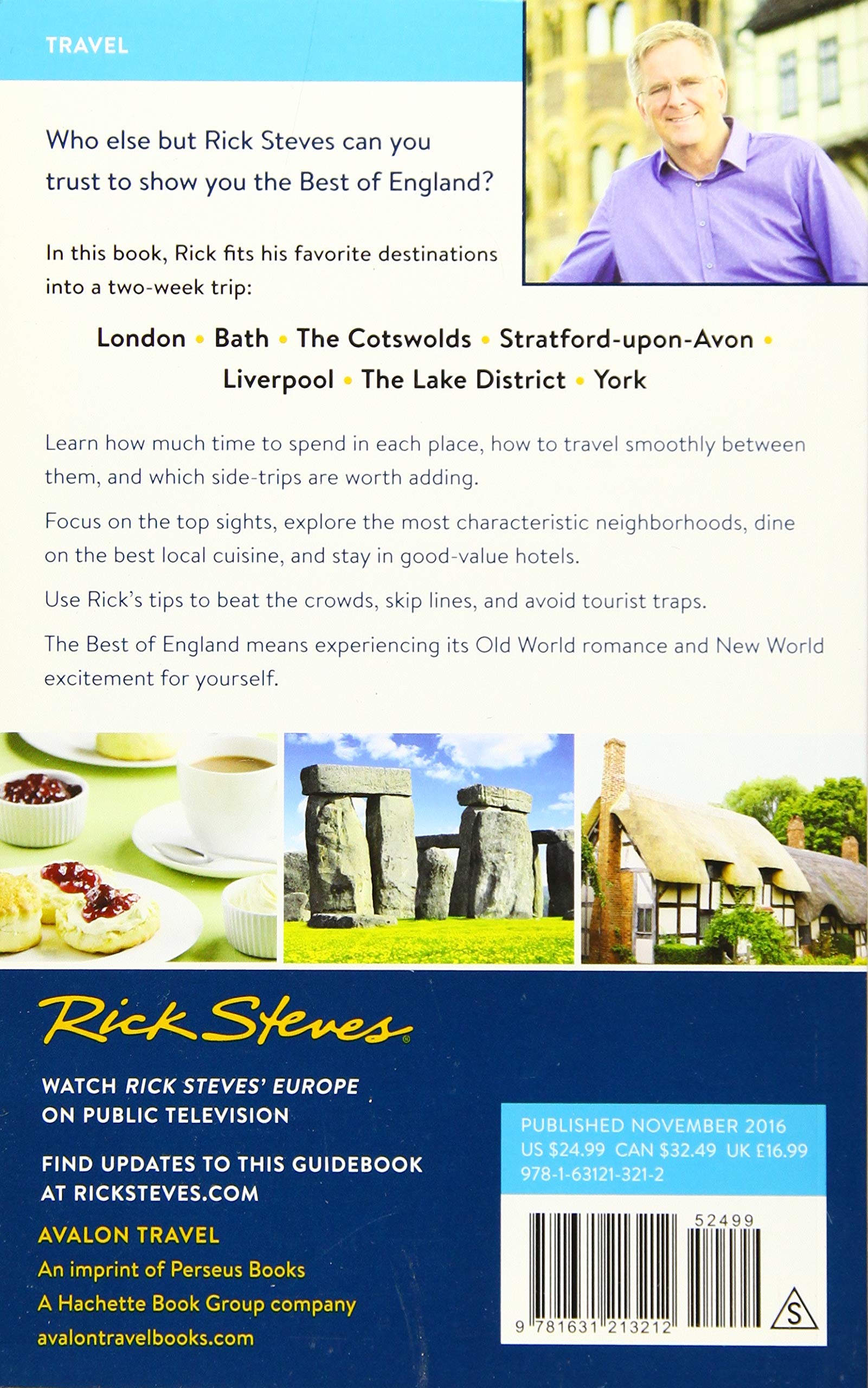 Rick Steves Best Of England Rick Steves 9781631213212