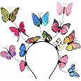 Zivyes Butterfly Fascinator Hats Women Monarch Tea Party Headband Alice in Wonderland Hat Kentucky Derby Halloween Costume