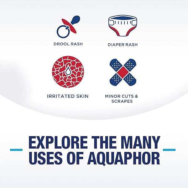 AQUAPHOR BABY HEALING OINTMENT ADVANCED THERAPY SKIN PROTECTANT, DRY SKIN AND DIAPER RASH OINTMENT, 7 OZ TUBE