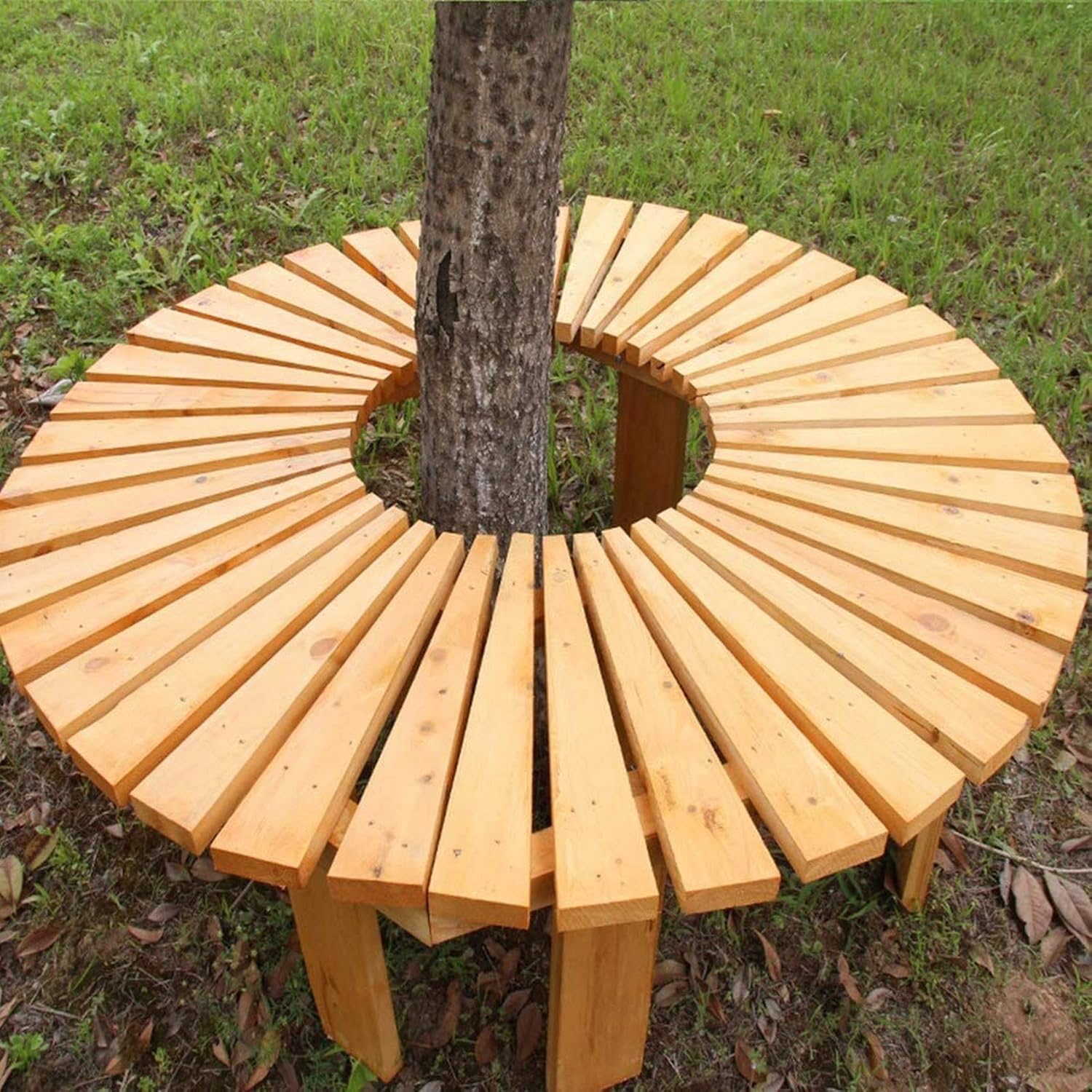 YZ-YUAN Banco de jardín Patio Exterior Terraza Asiento de Parque Banco