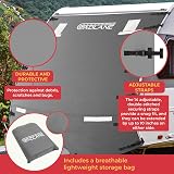GADLANE Caravan Front Cover with LED Lights Reflective Strips Grey view 4