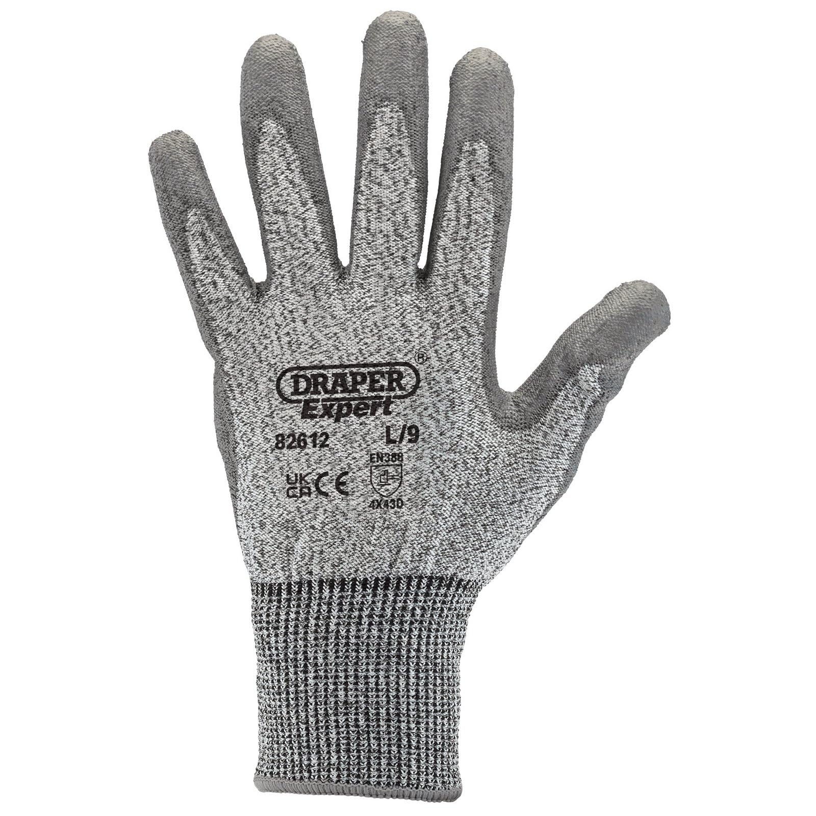 Draper Expert 82612 Level 5 Cut Resistant Gloves, Large