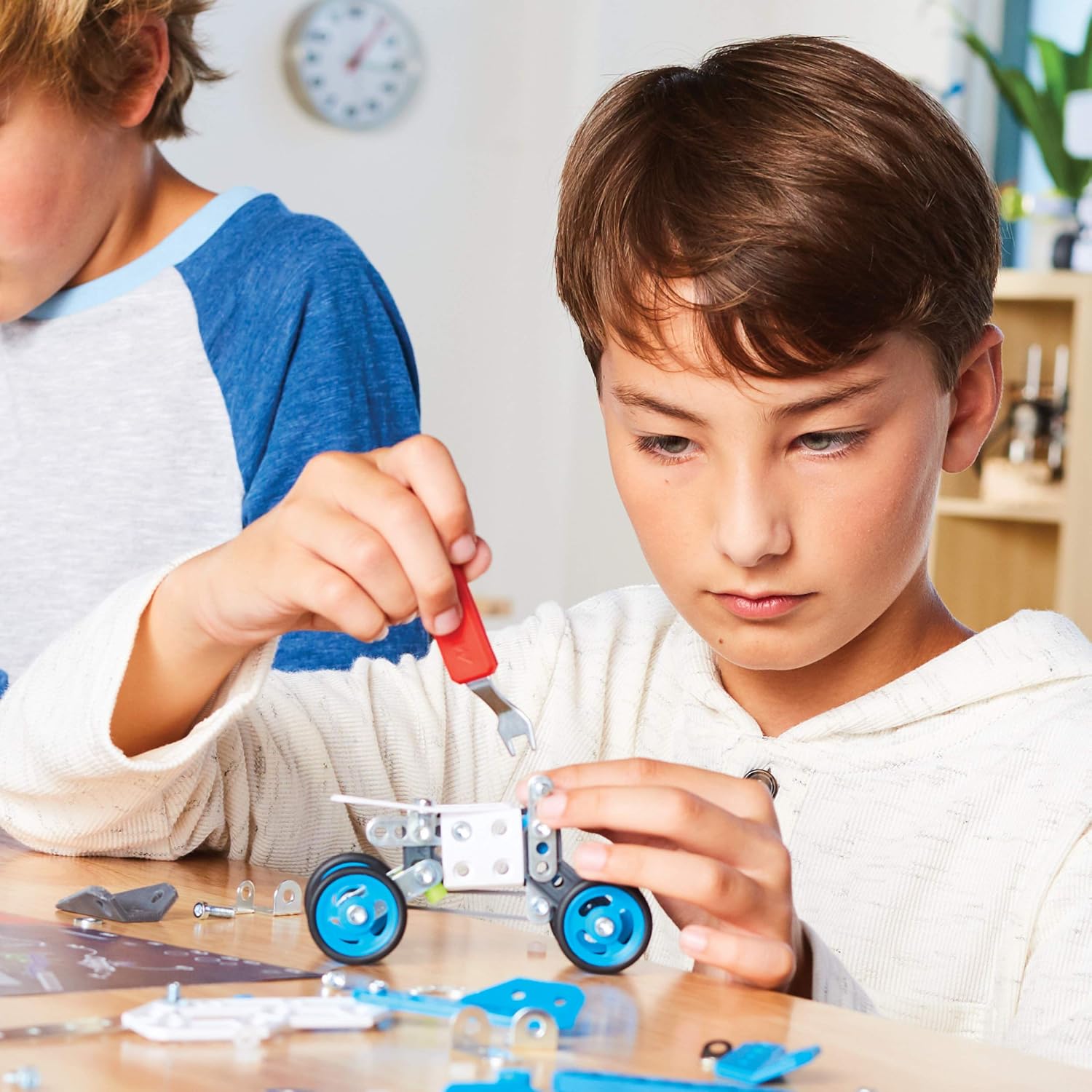 MECCANO 6047095 Set 1, Quick, S.T.E.A.M. Building Kit with Real Tools, for Ages 8 and Up, Multicolored - Image 4